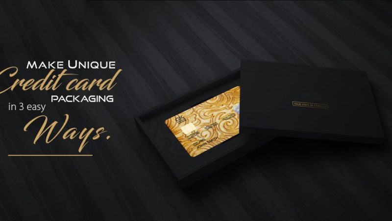 credit card gift boxes